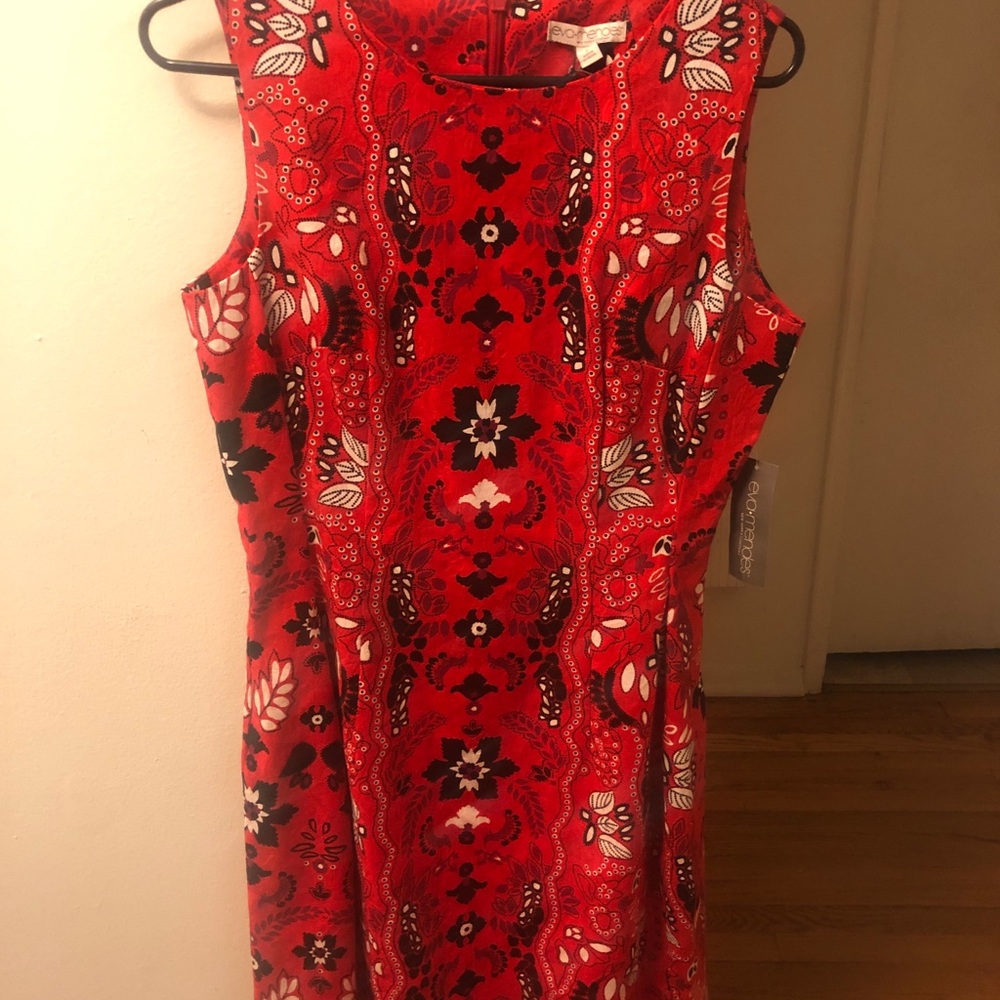 Red dress